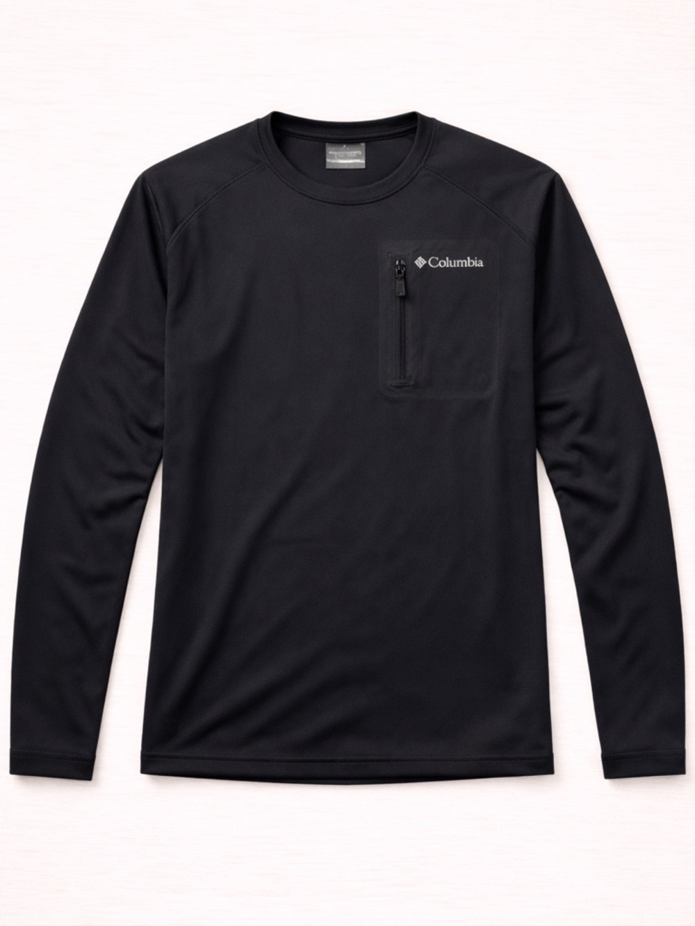 Men's Columbia Tech™ Knit Long Sleeve Crew S Active Fit Omni-Shade